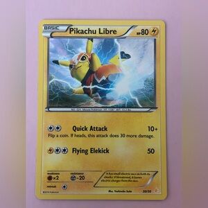 Pikachu Libre Pokémon Card